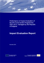 Оценка на влијанието на ИПА Програмите за прекугранична соработка  2007-2013